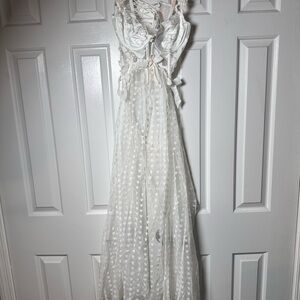 Victoria's Secret White Sheer Nightgown